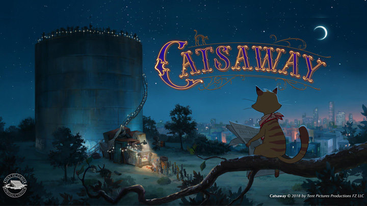 إطلاق الفيديو الدعائي الأول لفيلم الرسوم المتحركة Catsaway
