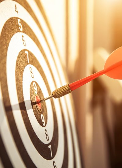 bulls eye of finding your target market for your small business